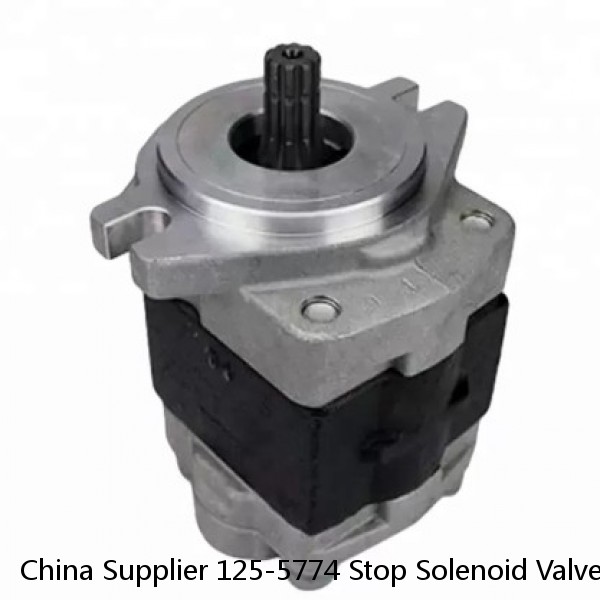 China Supplier 125-5774 Stop Solenoid Valve Fuel Shutoff 24V For CAT Engine 3304 3306
