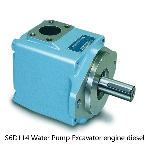 S6D114 Water Pump Excavator engine diesel parts for 6741-61-1530