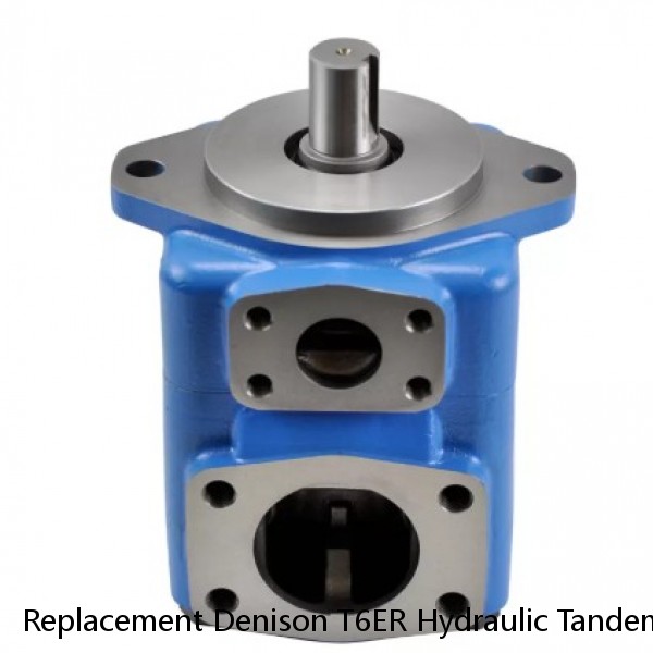 Replacement Denison T6ER Hydraulic Tandem Vane Pump #1 small image