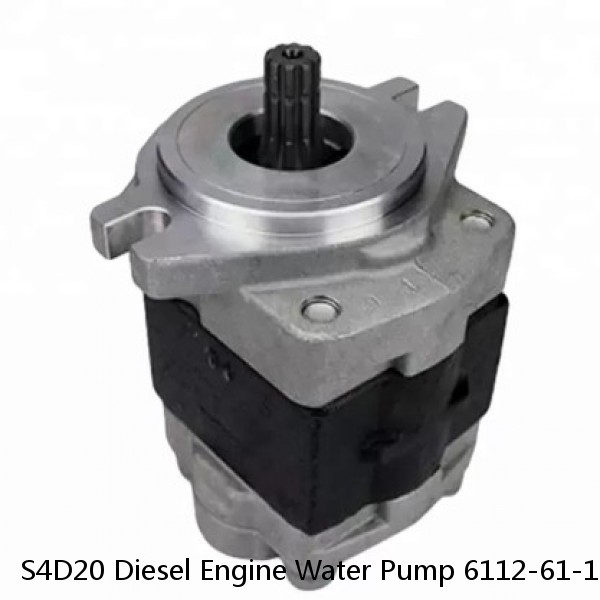 S4D20 Diesel Engine Water Pump 6112-61-1102 for Grader GD31-3H GD37-5H