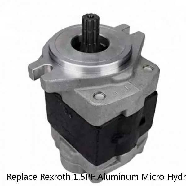 Replace Rexroth 1.5PF Aluminum Micro Hydraulic Crane Gear Oil Pump