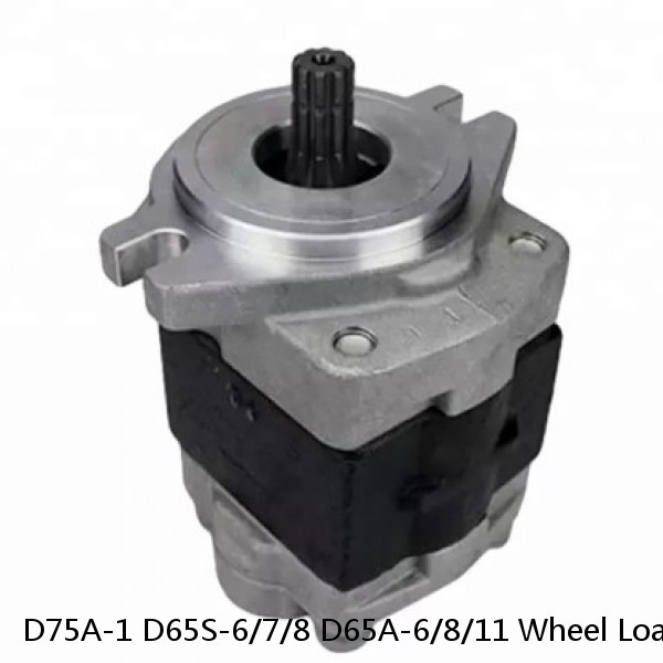 D75A-1 D65S-6/7/8 D65A-6/8/11 Wheel Loader Hydraulic Gear Pump 07430-72203 #1 small image